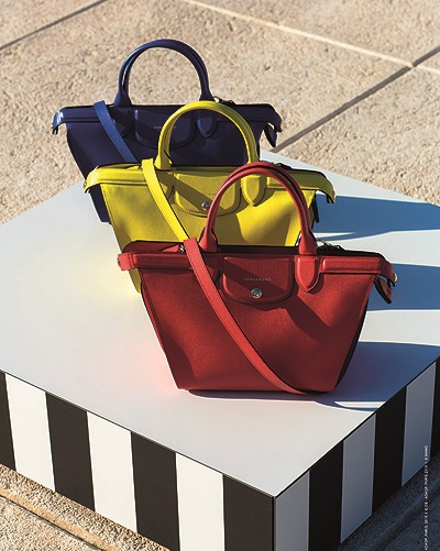 Колекція сумок від Longchamp.